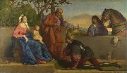 Vincenzo Catena A Warrior adoring the Infant Christ and the Virgin Sweden oil painting artist